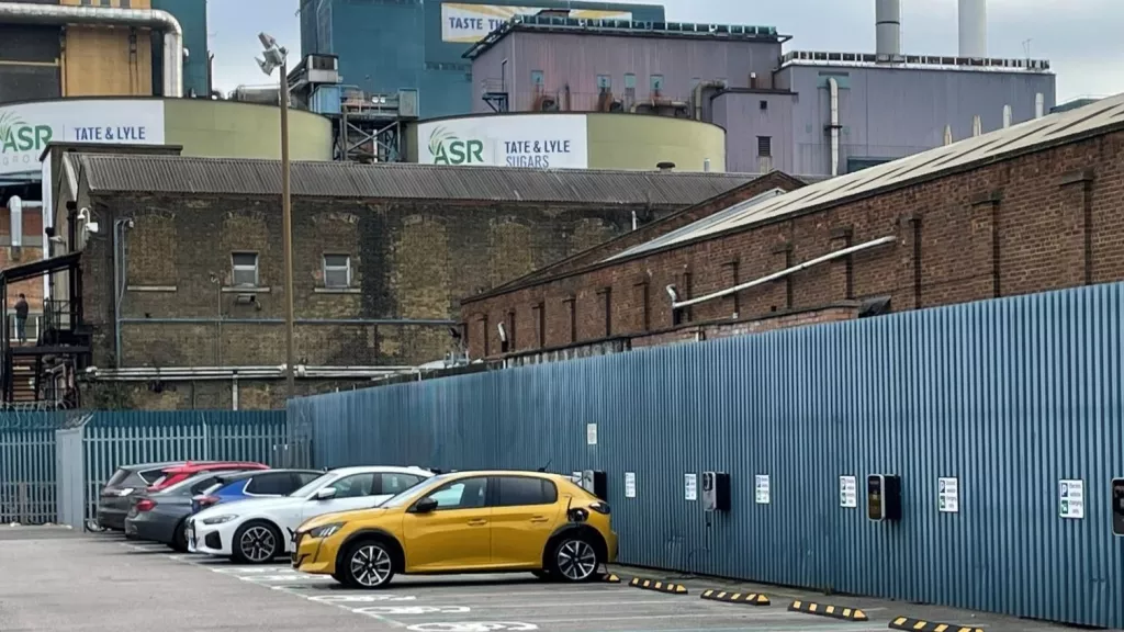 Thames Refinery EV charging stations